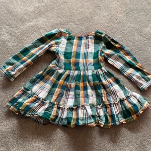 Ruffle Butts Plaid Dress